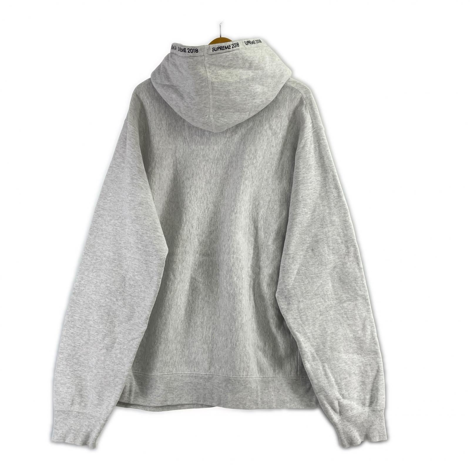パーカー Supreme 18ss Channel Hooded Sweatshirt XL グレー グレー