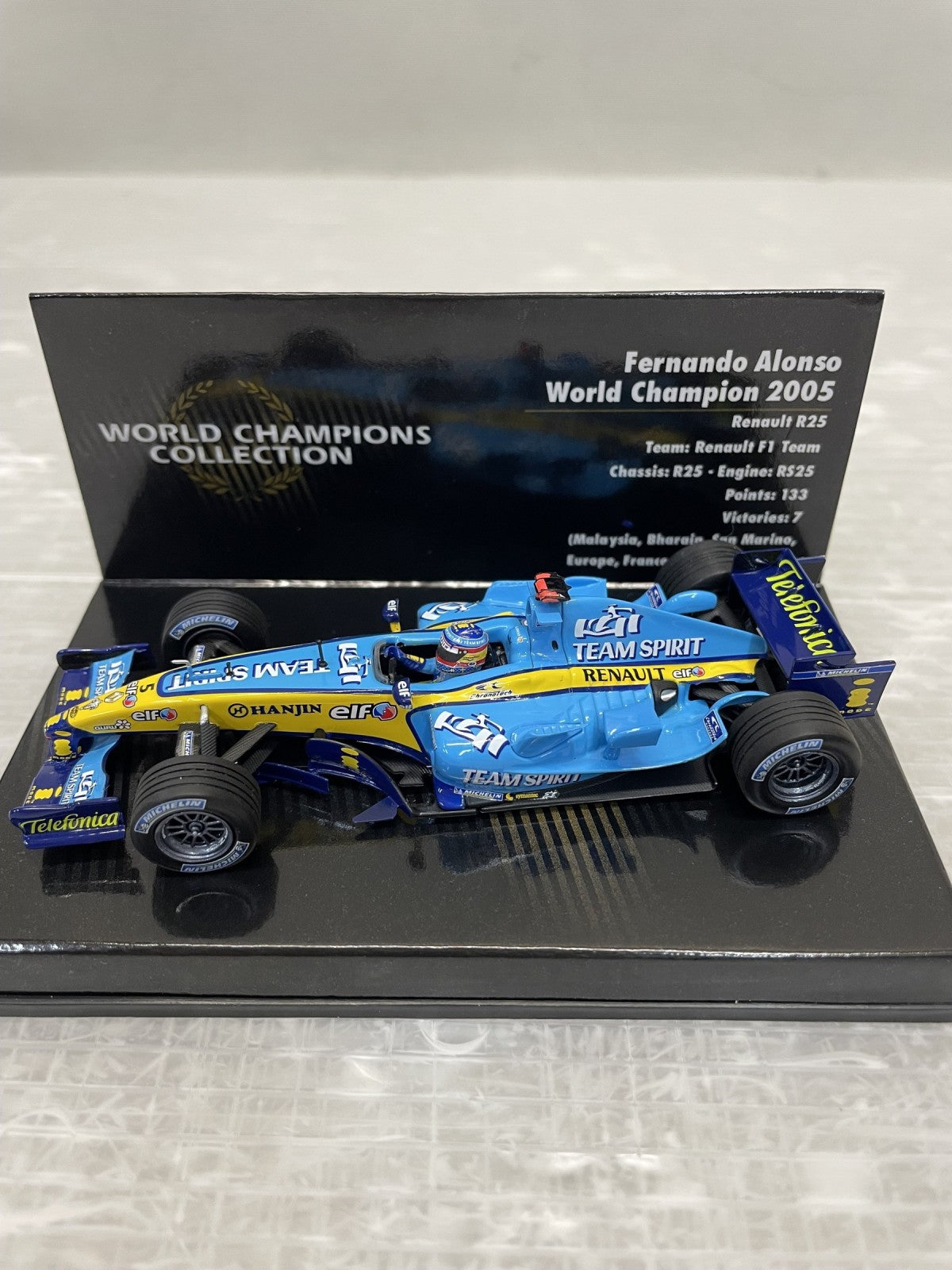 PMA 1/43 ルノー F1 R25 F.アロンソ 2005 #5 スケールカー