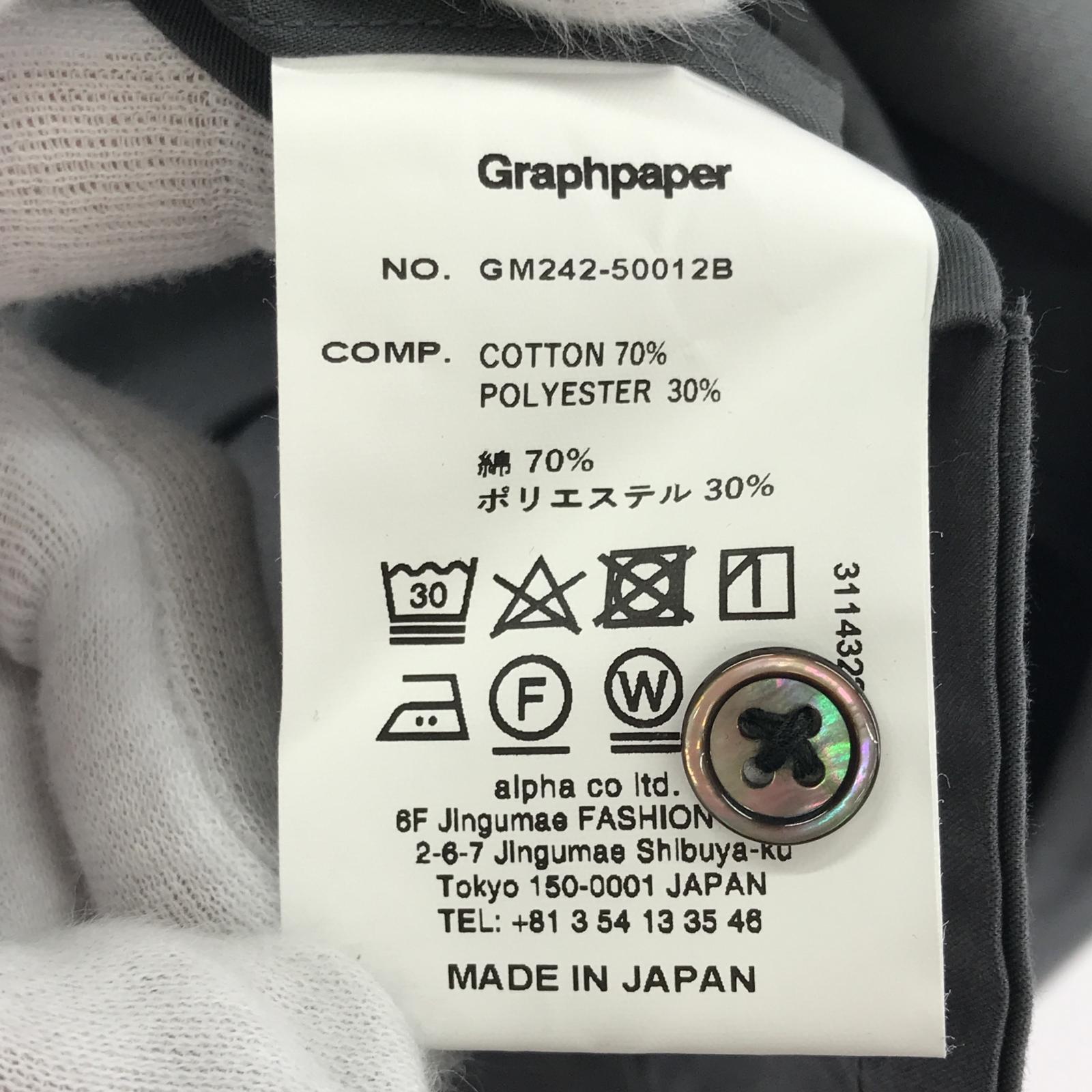 半袖シャツ GM242-50012B S グレー