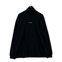 長袖Tシャツ Supima Cotton Sweat Turtle Neck L/S Tee S ブラック