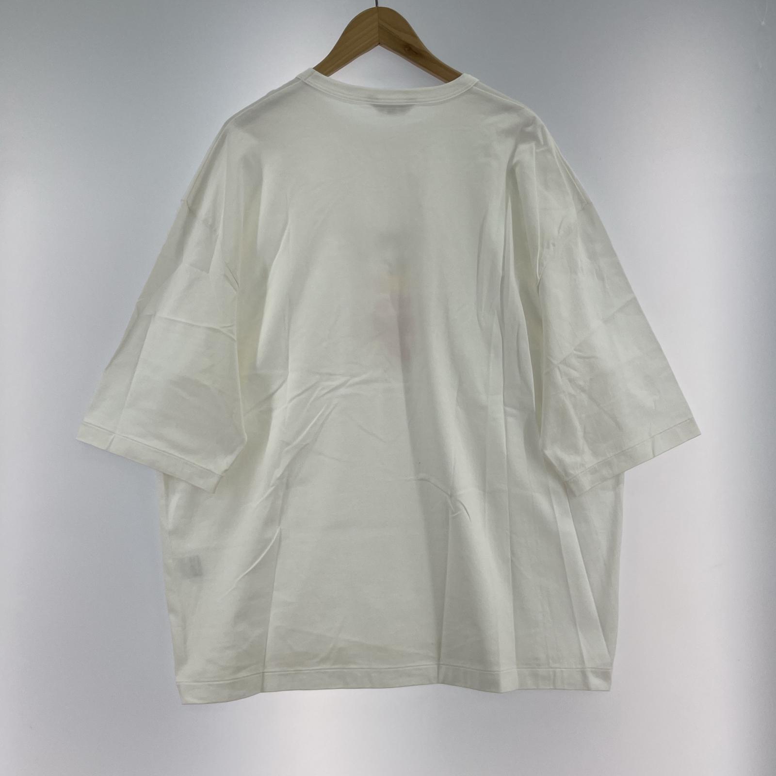 半袖Tシャツ Print Oversized S/S TEE (M) ホワイト M ホワイト