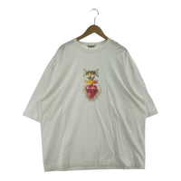 半袖Tシャツ Print Oversized S/S TEE (M) ホワイト M ホワイト