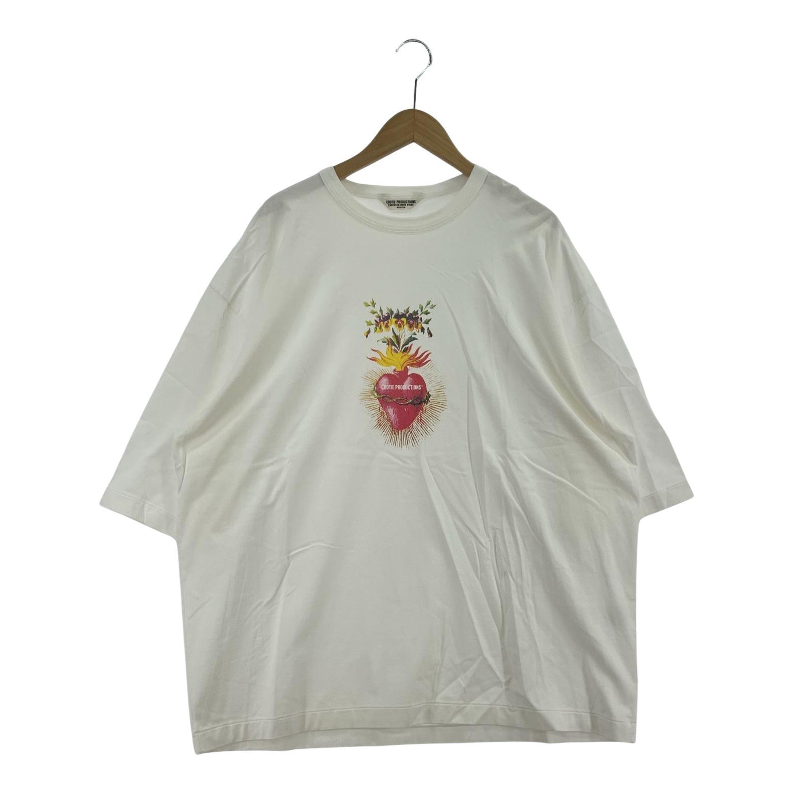 半袖Tシャツ Print Oversized S/S TEE (M) ホワイト M ホワイト