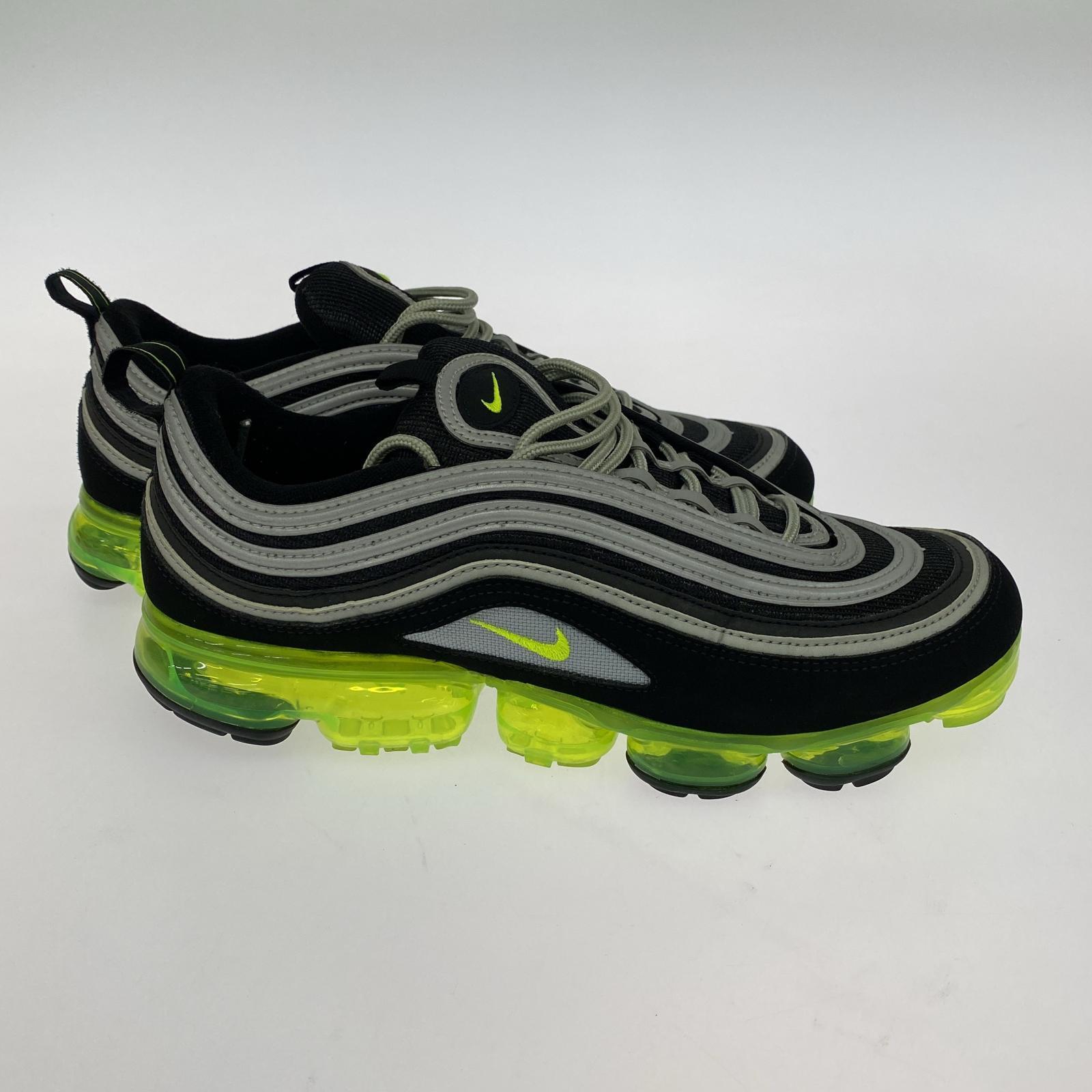 スニーカー Air Vapormax '97 Black/Volt-Metallic 28cm (US10 UK9 1/2 EU46)