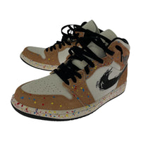 スニーカー AIR JORDAN 1 MID SE BRUSHSTROKE 27.5cm (US9 1/2 UK9 EU45)