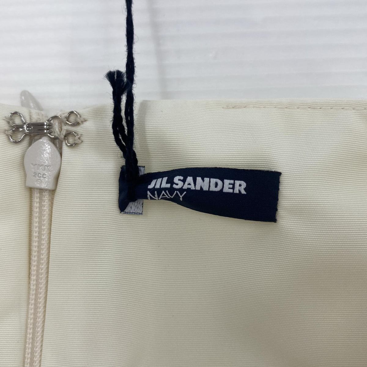 スカート JILL SANDER NAVY ベージュ 32
