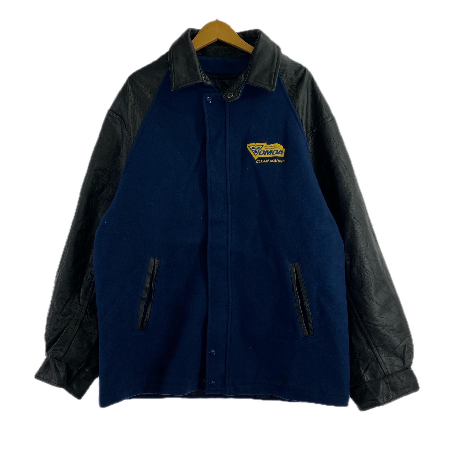 ジャケット 90s CANADA SPORTSWEAR レザースタジャン 2XL
