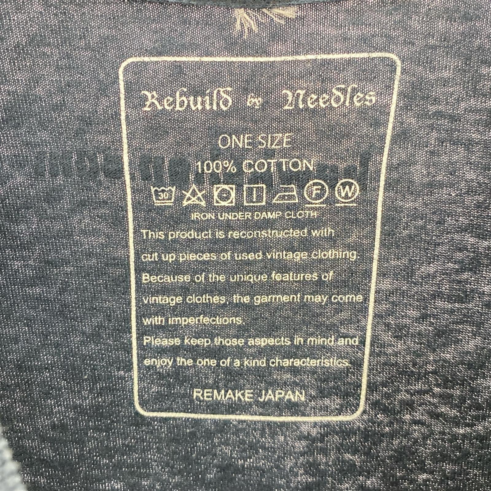 半袖Tシャツ 再構築 紺 ネイビー