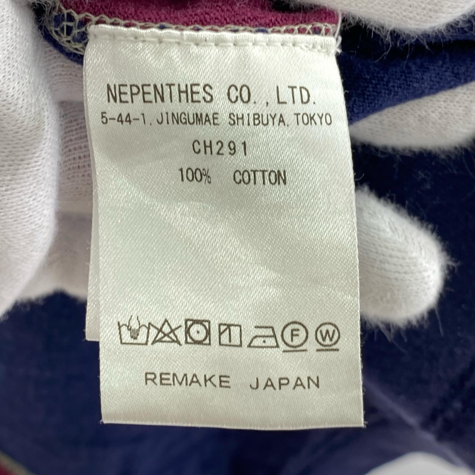半袖Tシャツ 再構築 紺 ネイビー