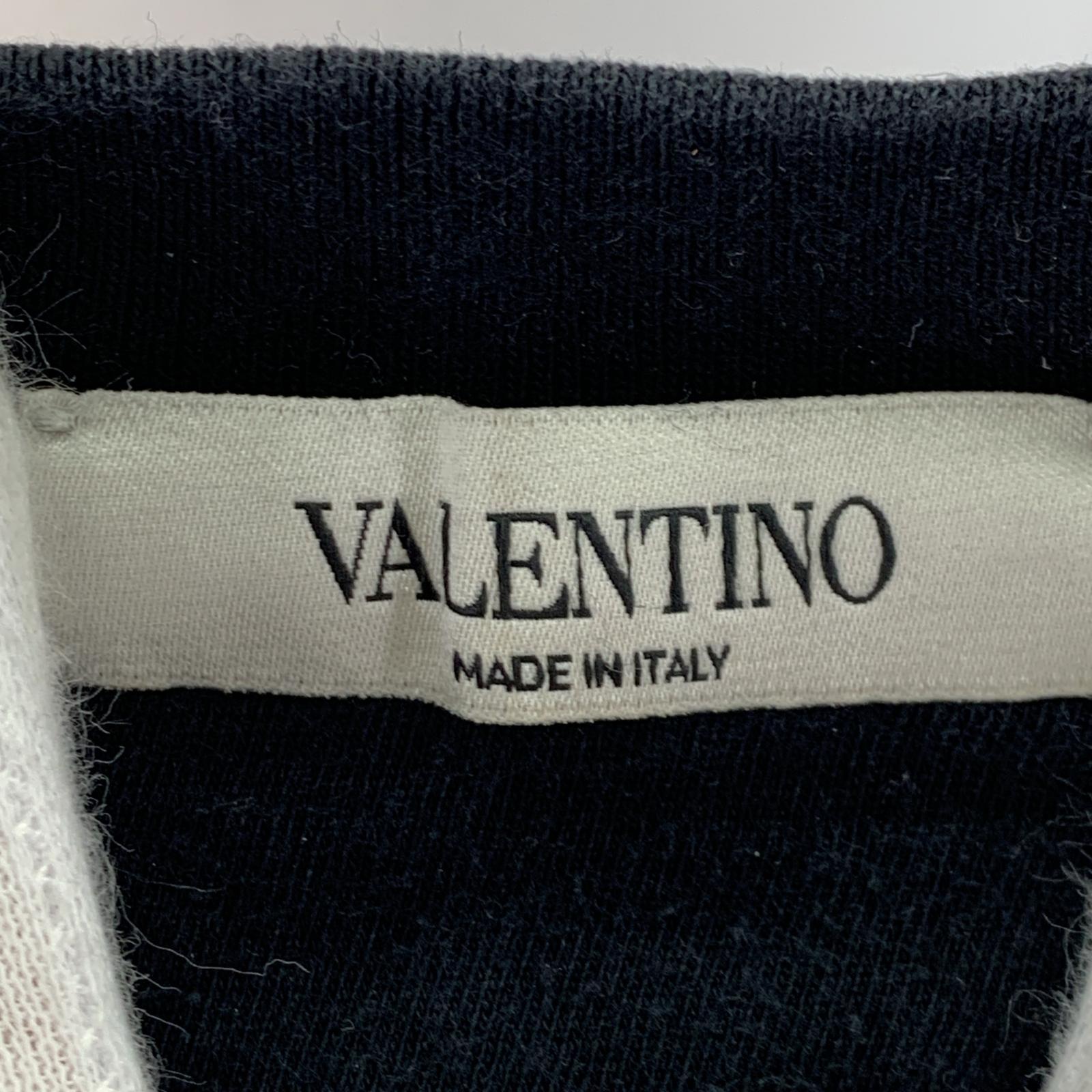 半袖Tシャツ VALENTINO プリントTee M ブラック M ブラック