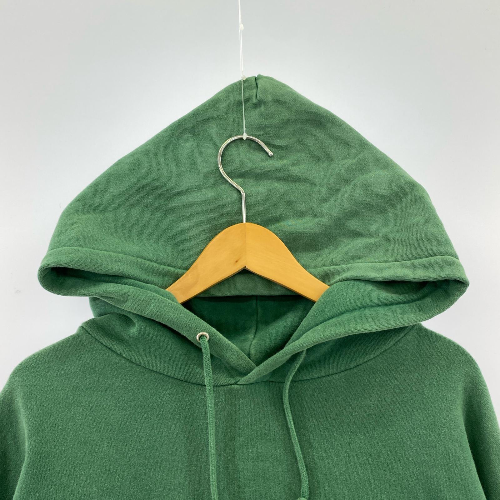 パーカー LOGOワッペンパーカー GRN
