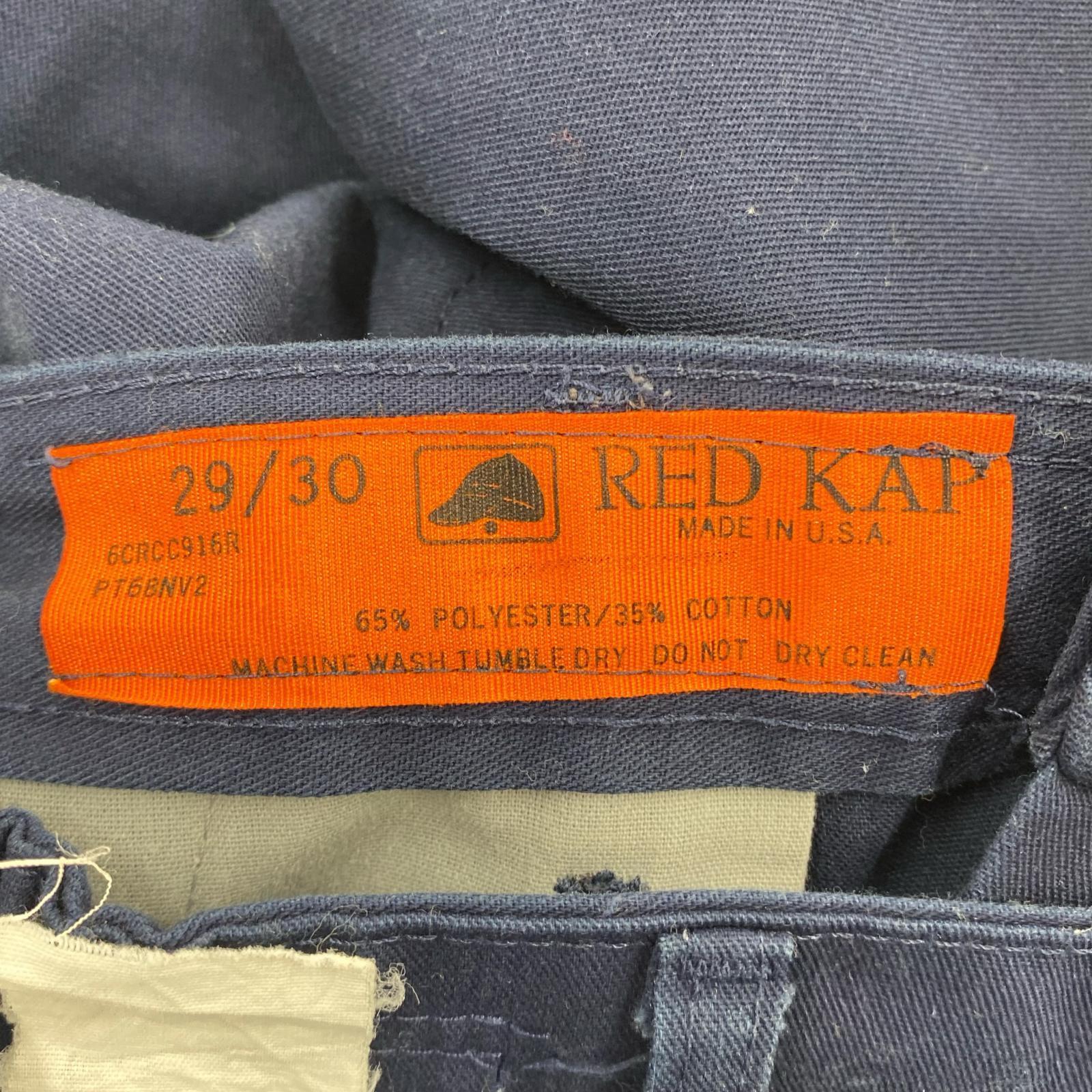 パンツ RED KAP INDUSTRIES/work pants/NVY/W29