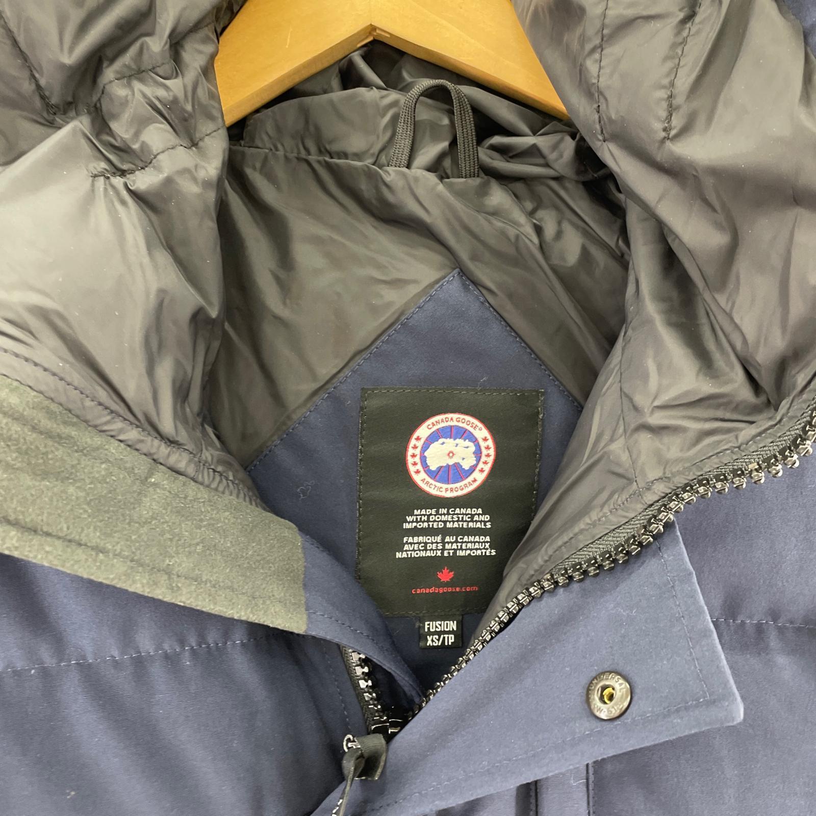 ダウンジャケット CARSON PARKA FF ダウンジャケット NYV ネイビー