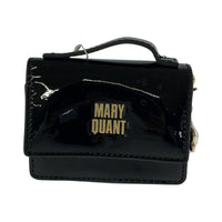 コインケース MARY QUANT×MERCURYDUO デイジーチャーム ミニウォレット BLK ブラック