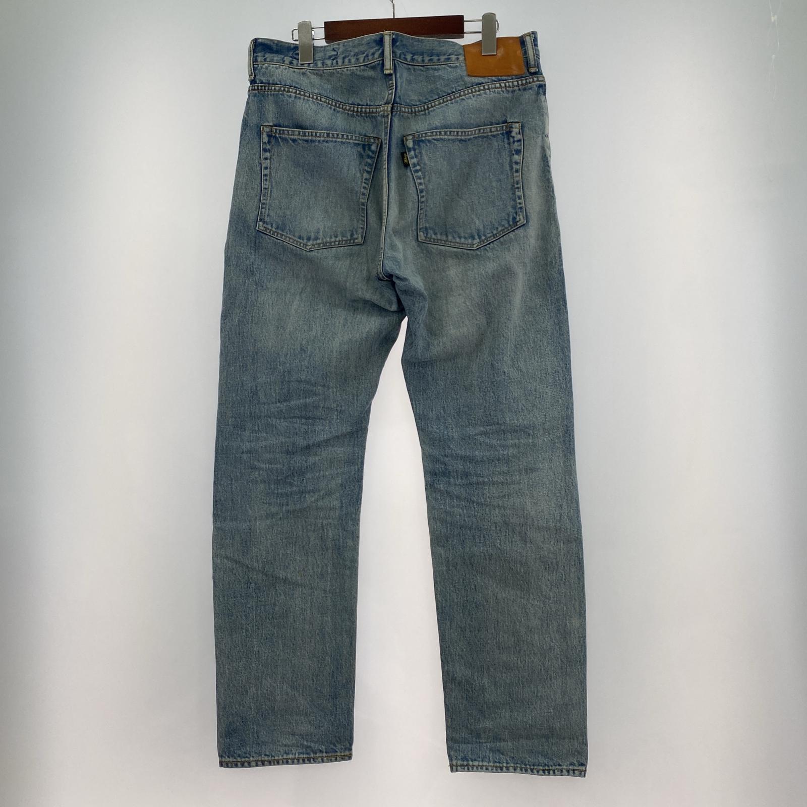 デニムパンツ AUBERGE 25SS/PAUL ブリーチ加工デニムパンツ