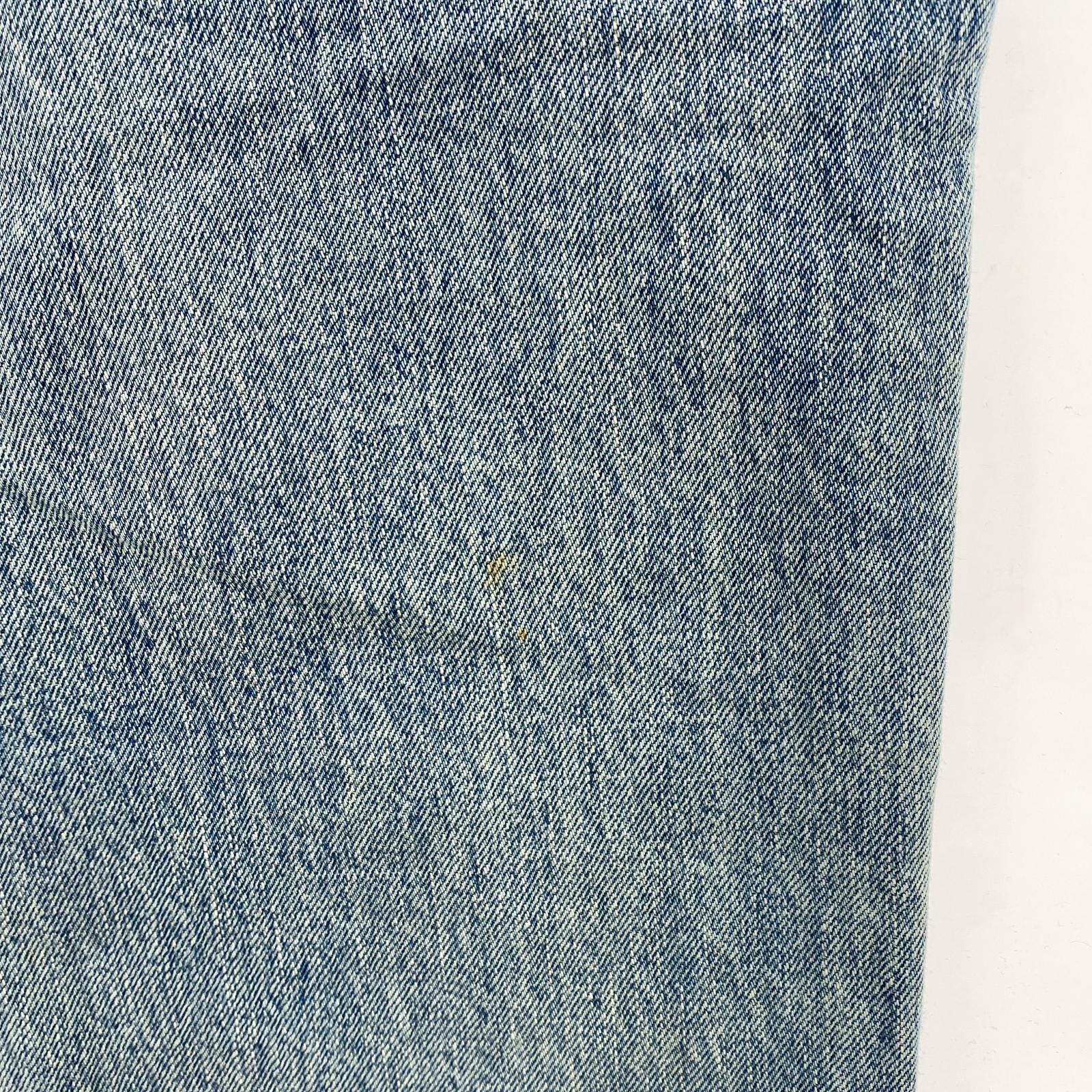 デニムパンツ AUBERGE 25SS/PAUL ブリーチ加工デニムパンツ