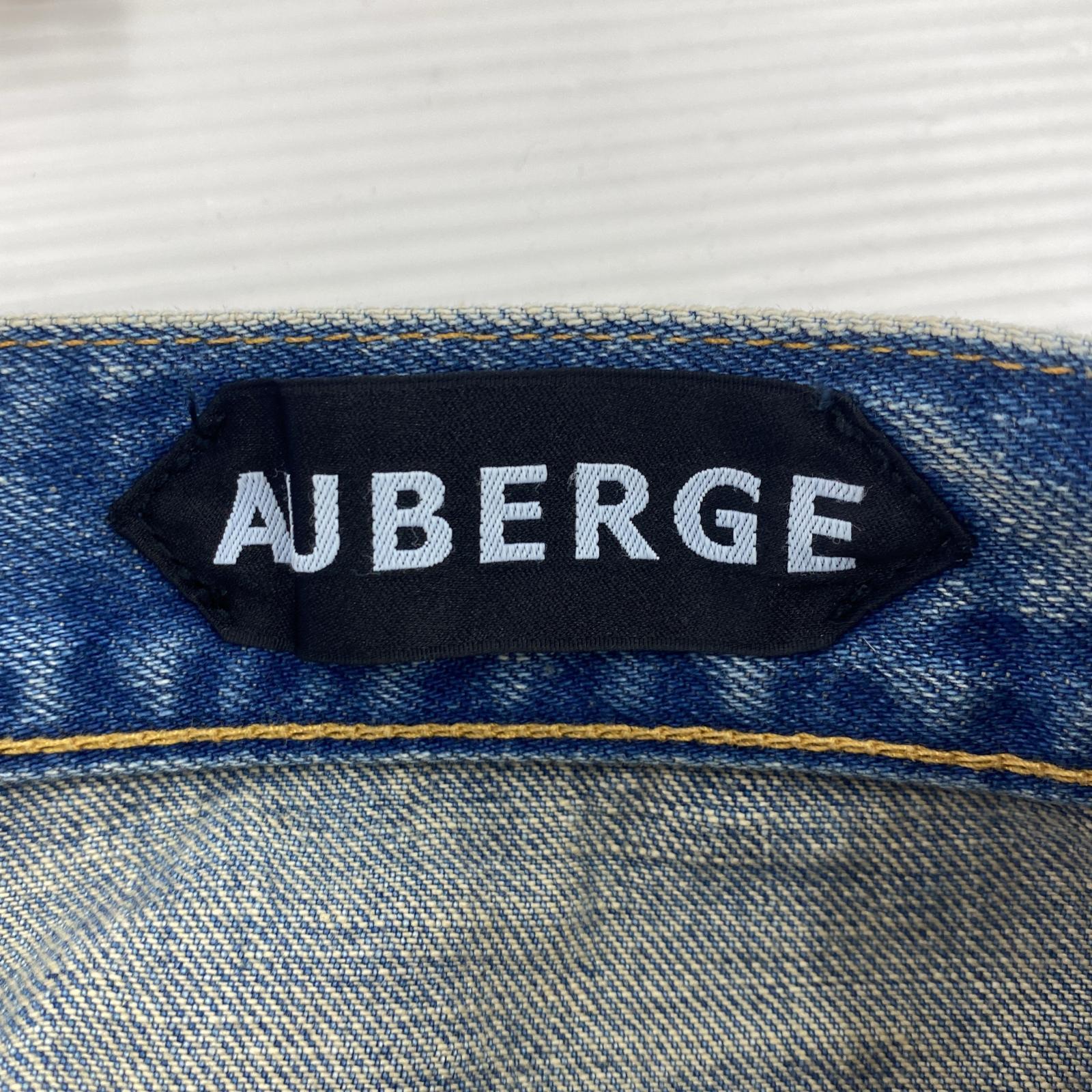 デニムパンツ AUBERGE 25SS/PAUL ブリーチ加工デニムパンツ