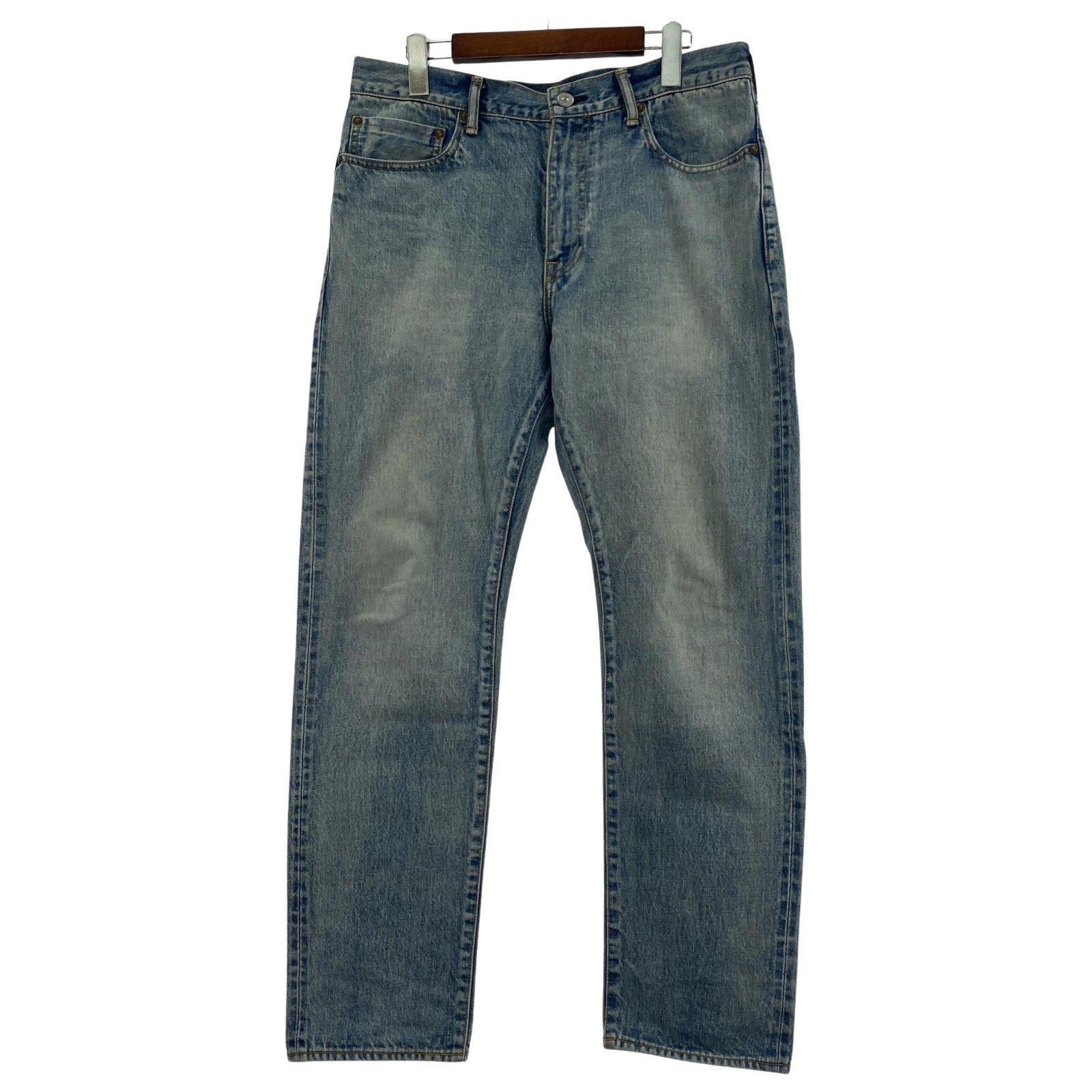 デニムパンツ AUBERGE 25SS/PAUL ブリーチ加工デニムパンツ