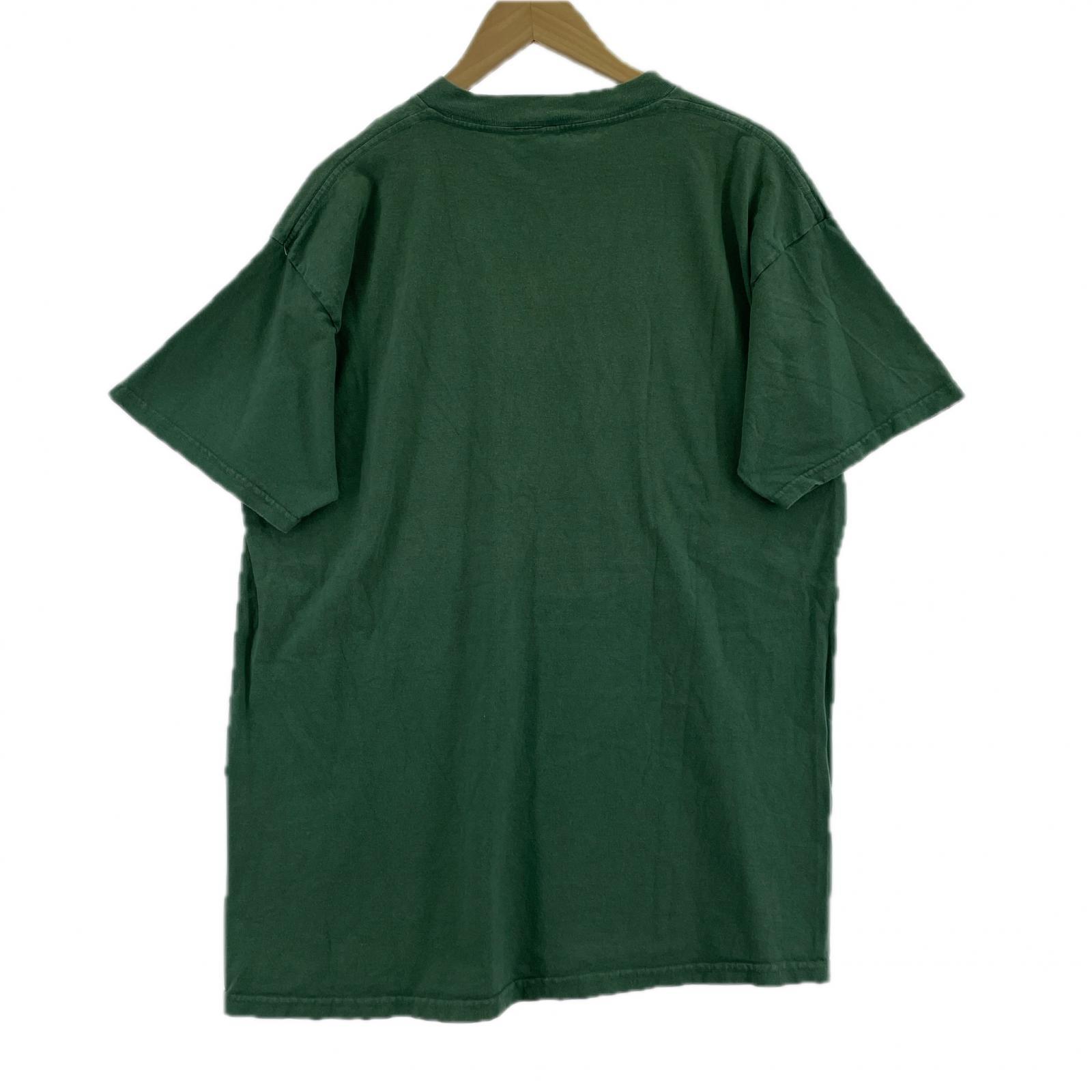 半袖Tシャツ MAZE フラワープリント 緑 (L) L