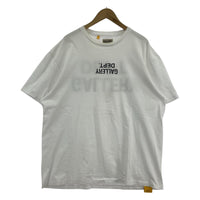 半袖Tシャツ GALLERY DEPT REVERSE LOGO 反転ロゴTee XL ホワイト