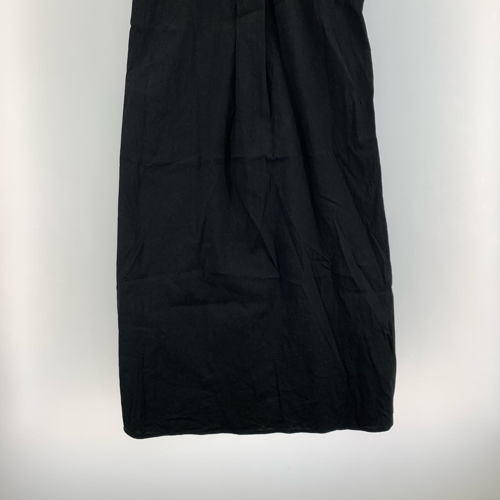 ワンピース ECO CRUNCH WASH AIMI L 黒 ワンピース 38 ブラック