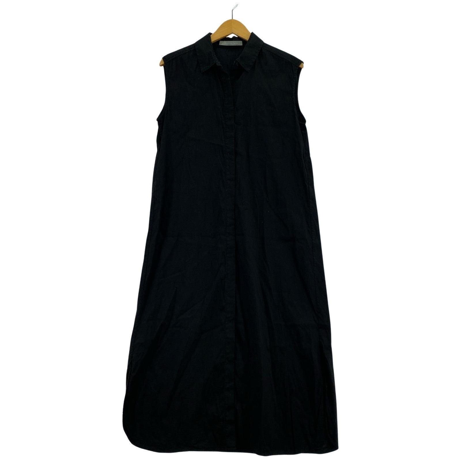 ワンピース ECO CRUNCH WASH AIMI L 黒 ワンピース 38 ブラック