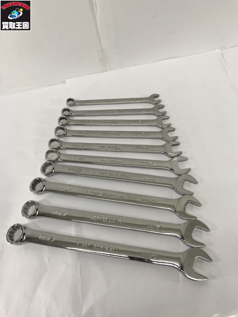 Snap-on コンビネーションレンチ 1.0mm~1.9mm 工具