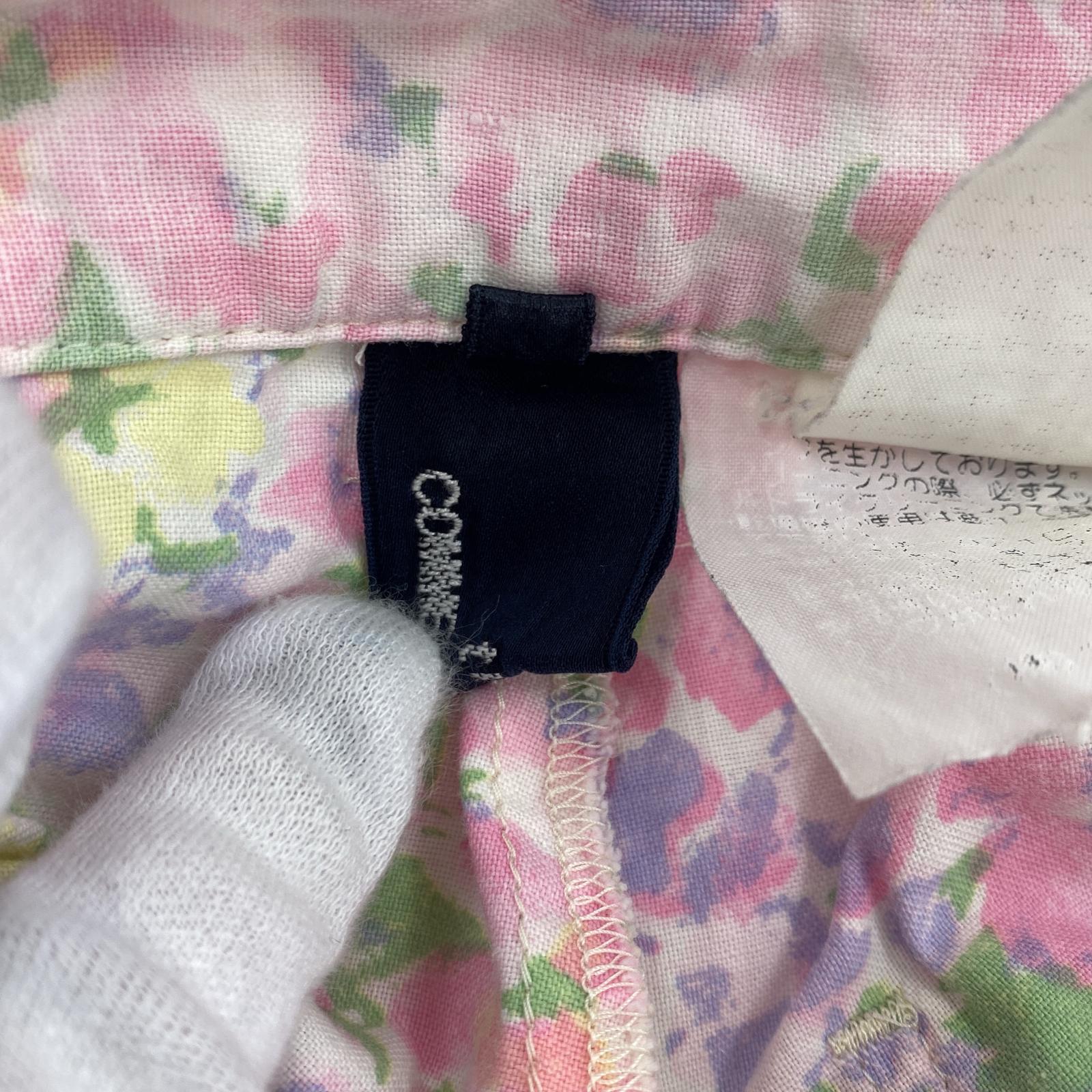 パンツ tricot COMME des GARCONS 90s フラワー柄パンツ ピンク M ピンク