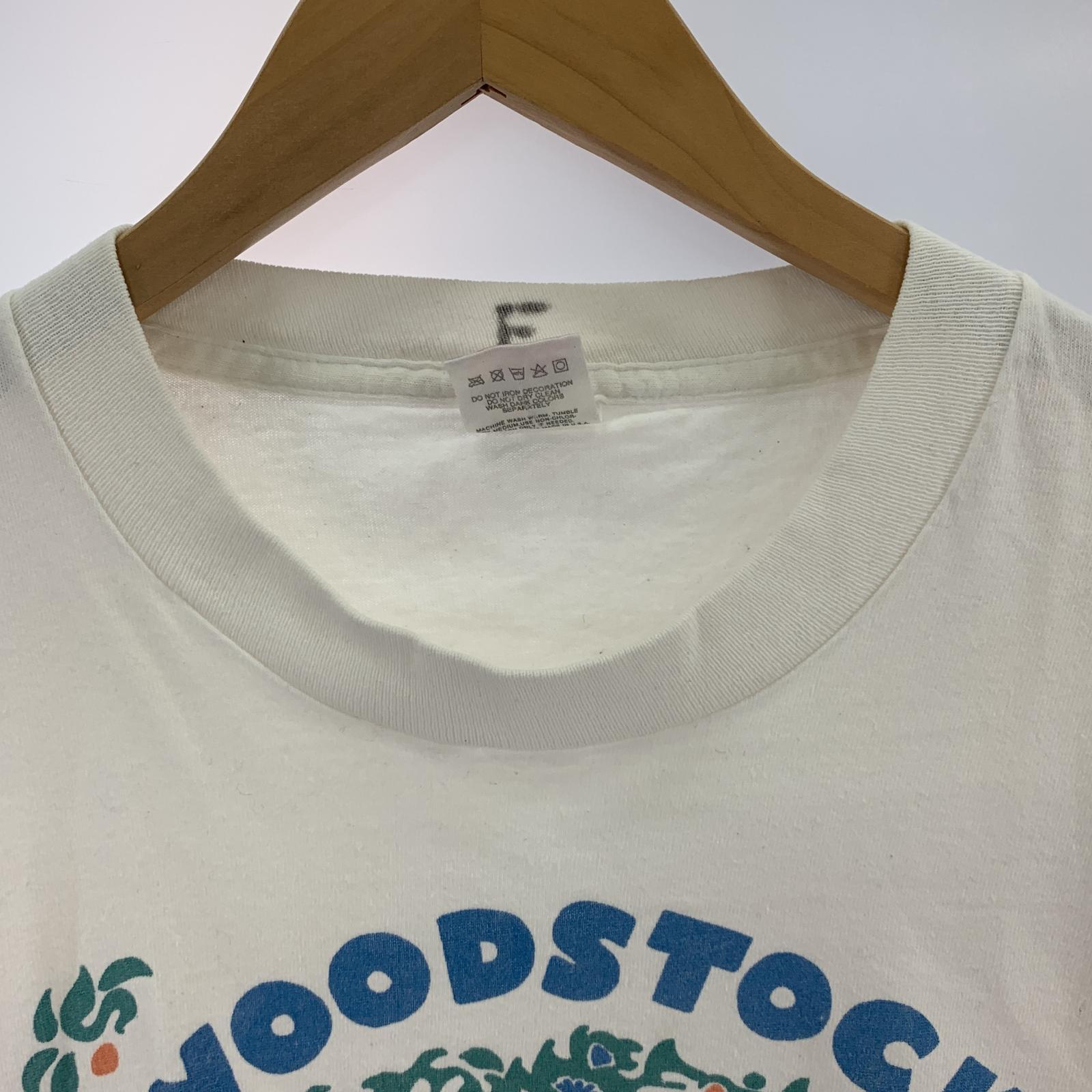半袖Tシャツ USA製 94年 WOODSTOCK Tee LL ホワイト