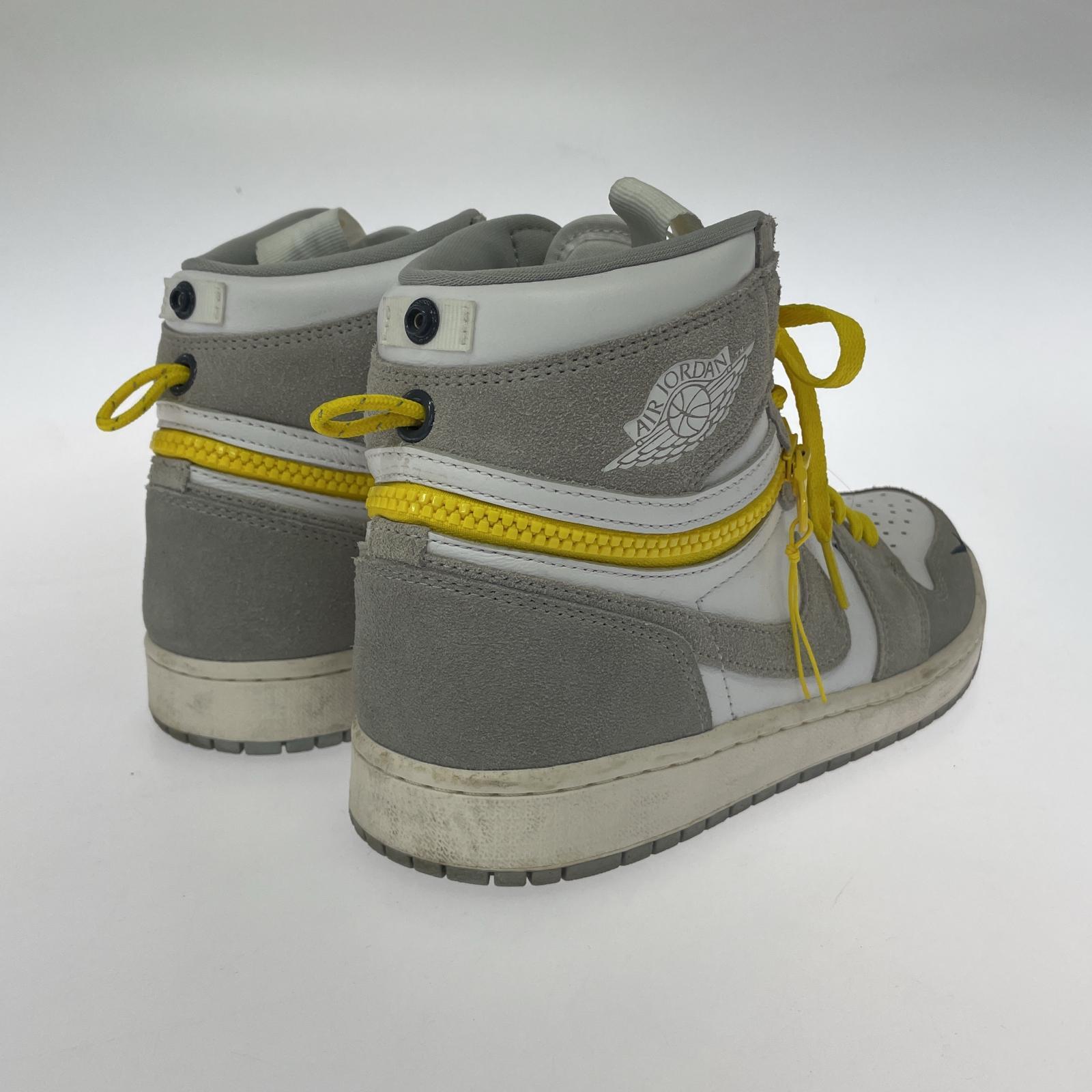 スニーカー AIR JORDAN 1 HIGH SWITCH グレー 黄 白 28cm (US10 UK9 1/2 EU46)