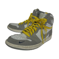スニーカー AIR JORDAN 1 HIGH SWITCH グレー 黄 白 28cm (US10 UK9 1/2 EU46)