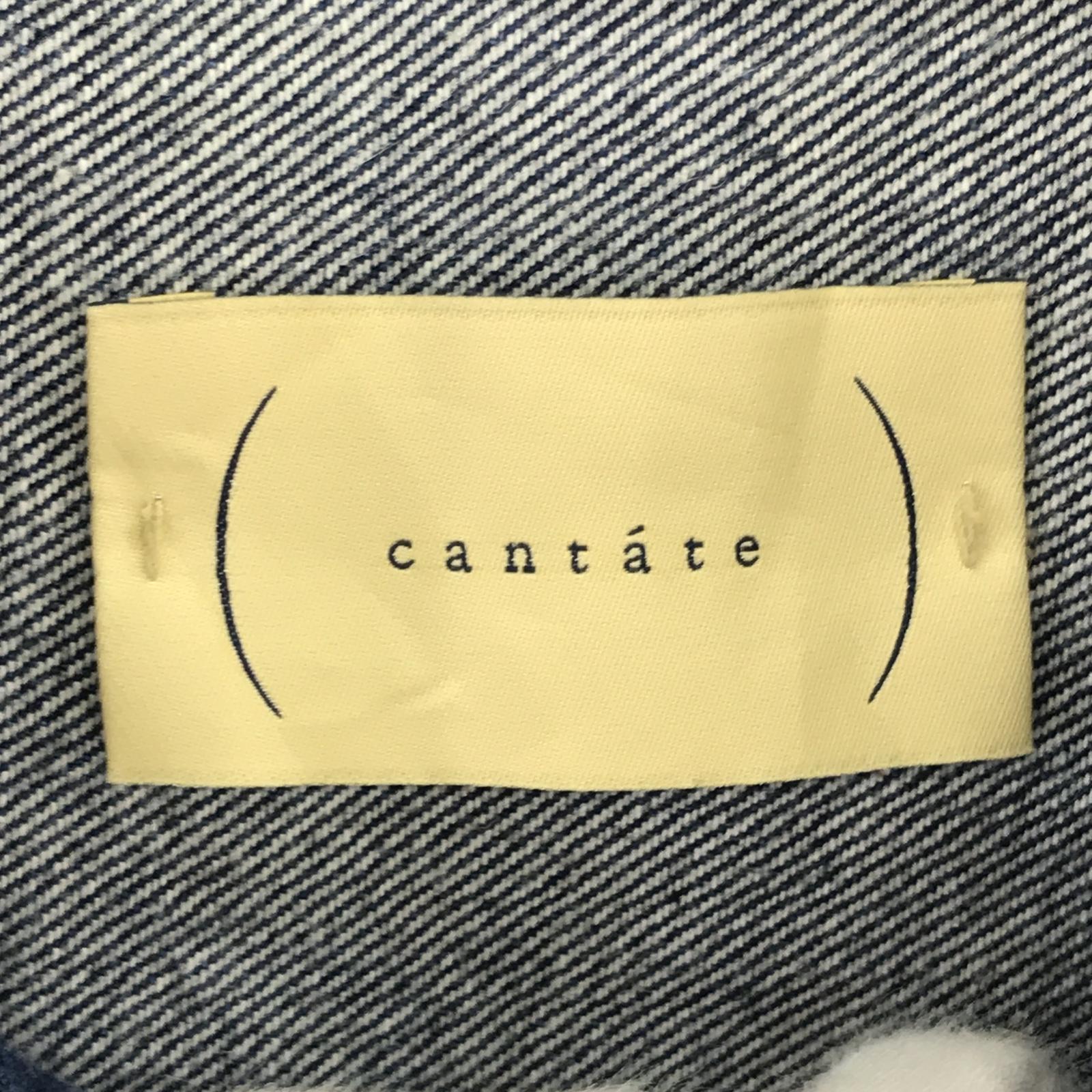 ジャケット cantate WW2 T-BACK デニムジャケット ブラック