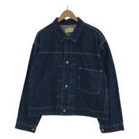 ジャケット cantate WW2 T-BACK デニムジャケット ブラック