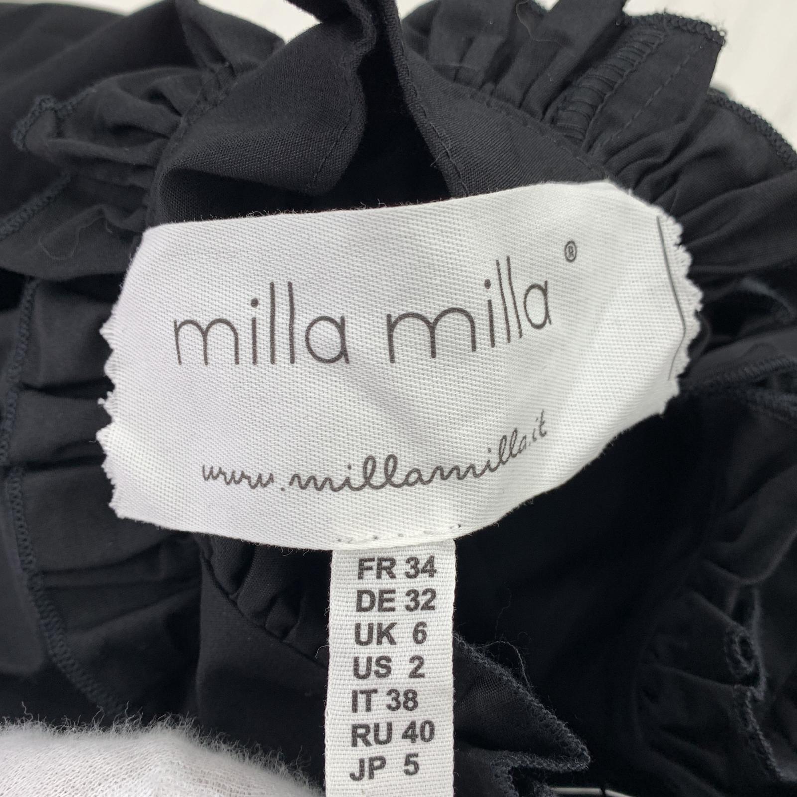 半袖Tシャツ milla milla/黒 ブラック