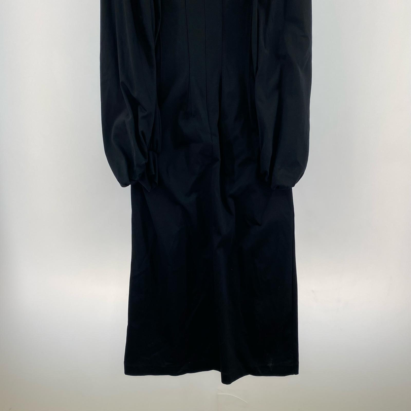 ワンピース SATORU SASAKI TUCKED & DART DRESS 黒(1) 1 ブラック