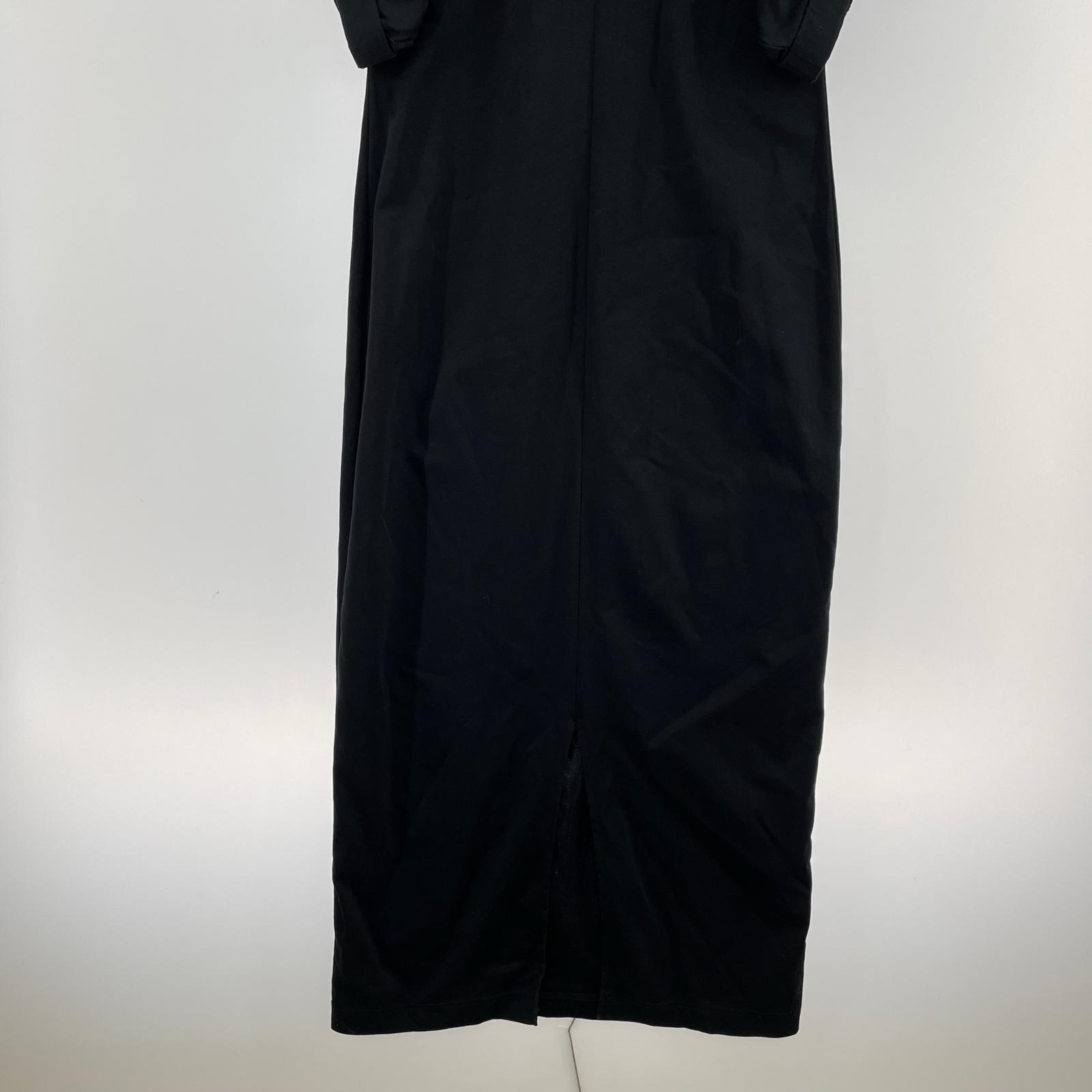 ワンピース SATORU SASAKI ROLL-UP SLEEVE DRESS 黒(2) 2 ブラック