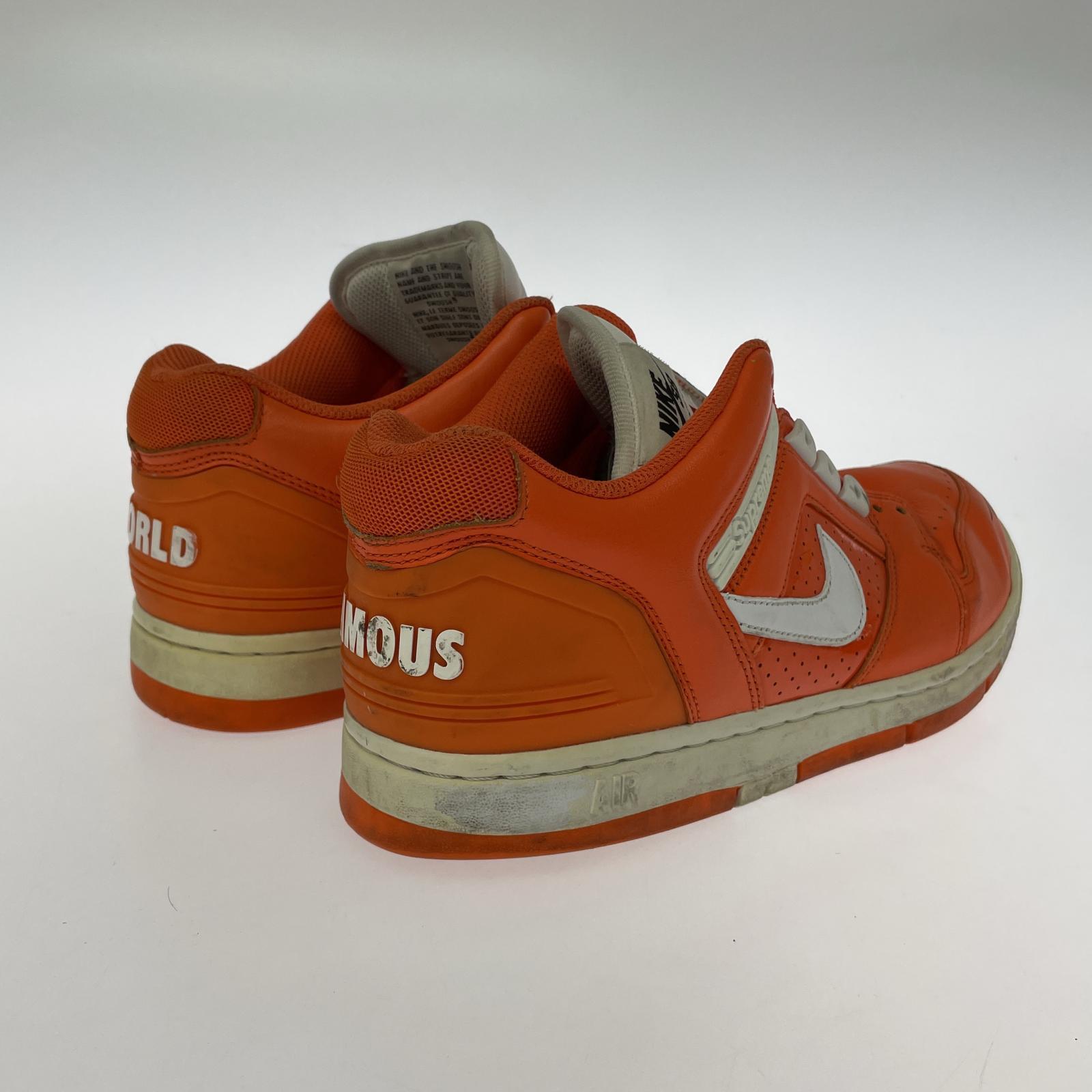 スニーカー Supreme/SB Air force 2 Low/27cm/ORG 27cm (US9 UK8 1/2 EU44) オレンジ