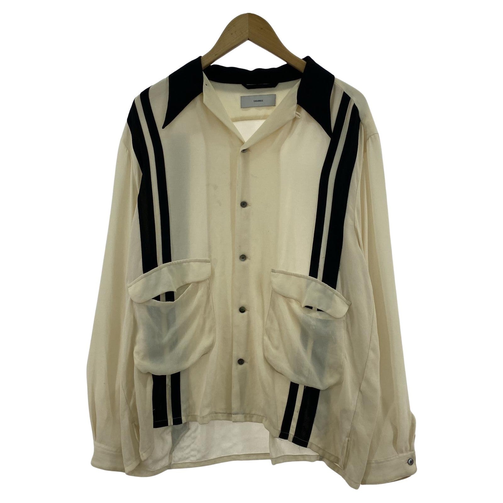 長袖シャツ 20aw Crape Bowring Shirt 2 2