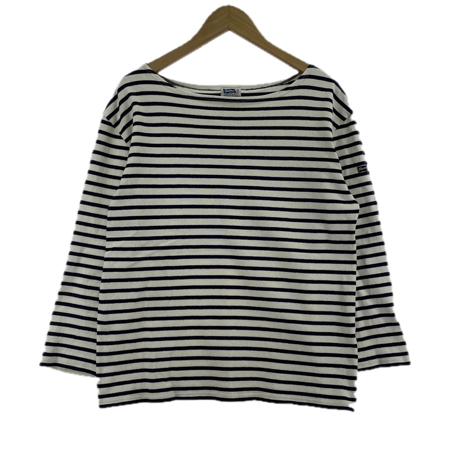 長袖Tシャツ ボーダー (L) L