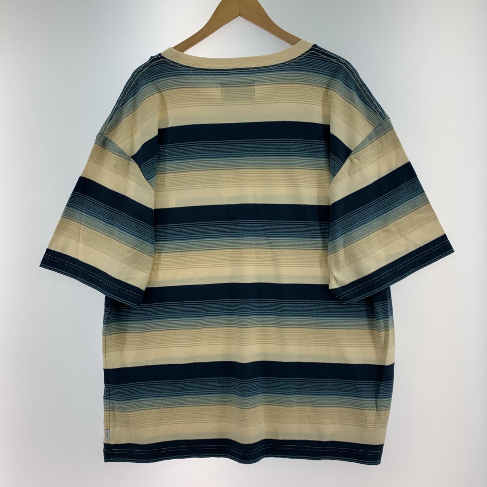 半袖Tシャツ MULTI STRIPE BIG TEE 0