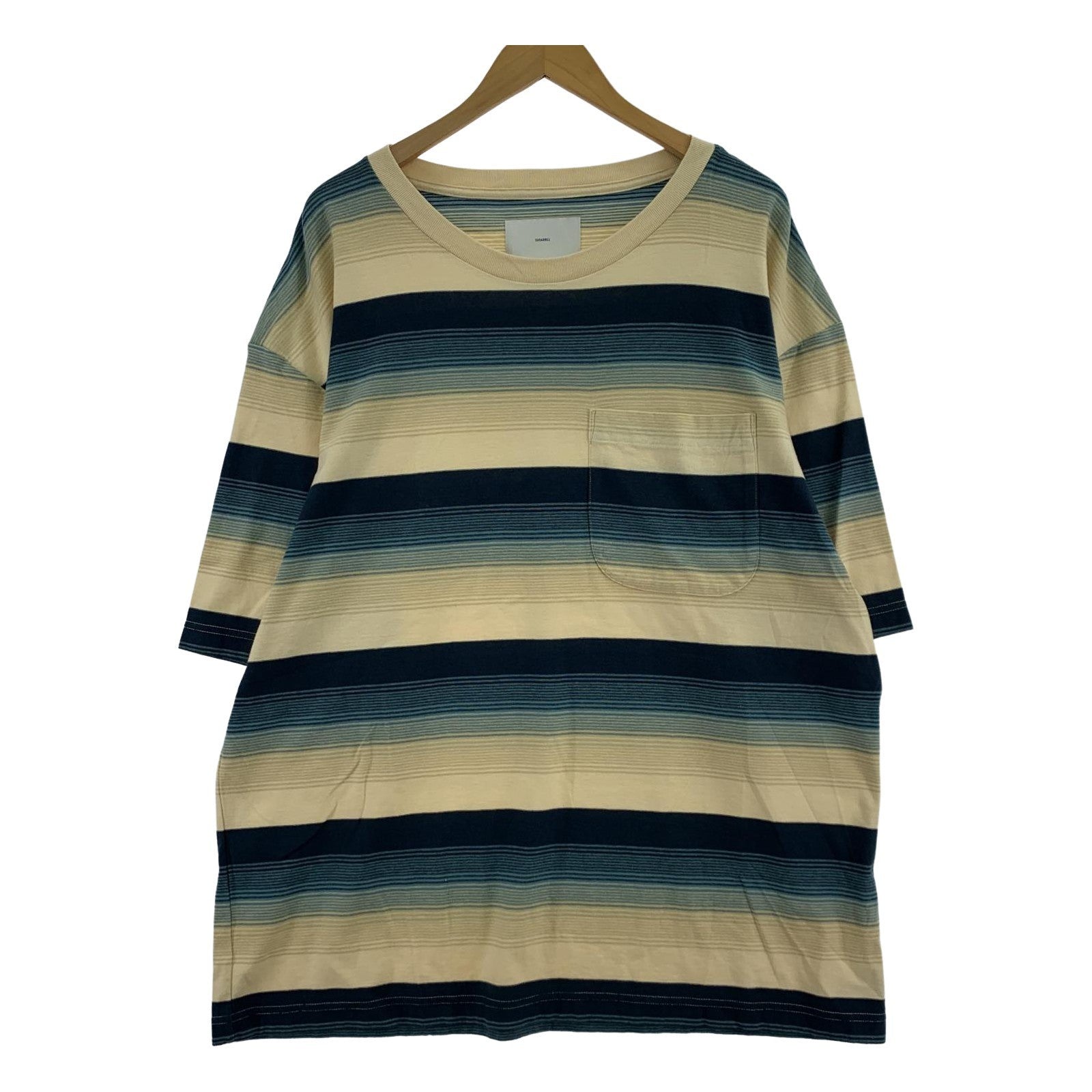 半袖Tシャツ MULTI STRIPE BIG TEE 0