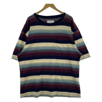 半袖Tシャツ MULTI STRIPE BIG TEE 0