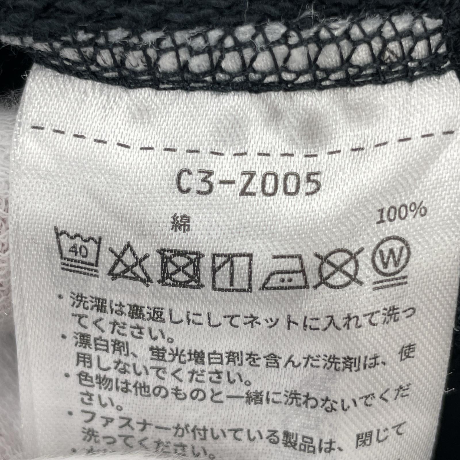 スウェット リバースウィーブ ハーフジップ 黒 XL ブラック