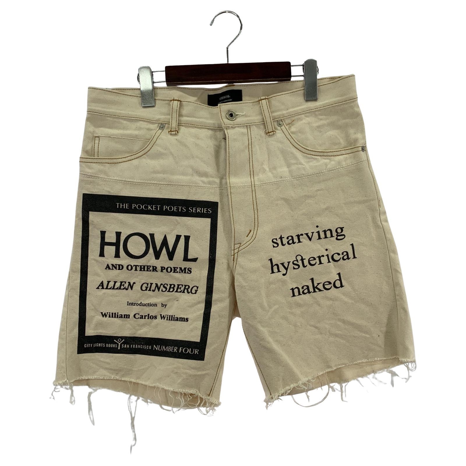 デニムパンツ ensou. 22SS HOWL Jean Short 32