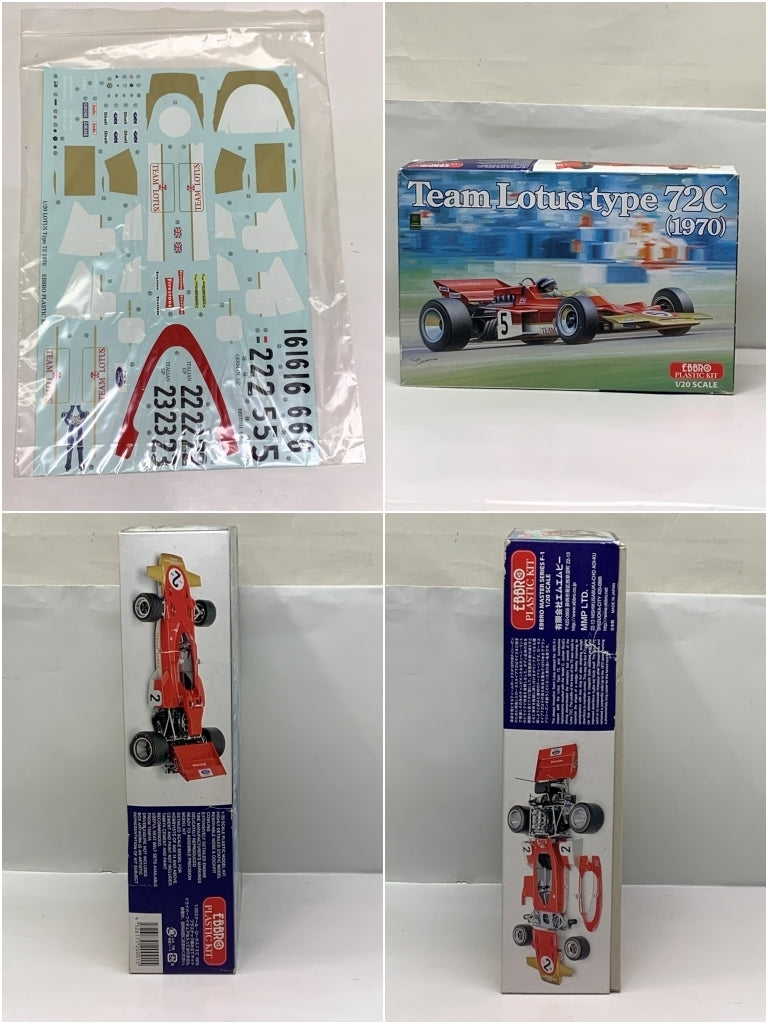 エブロ 001 Team Lotus type 72C 1970 カープラモ・ミニ四駆