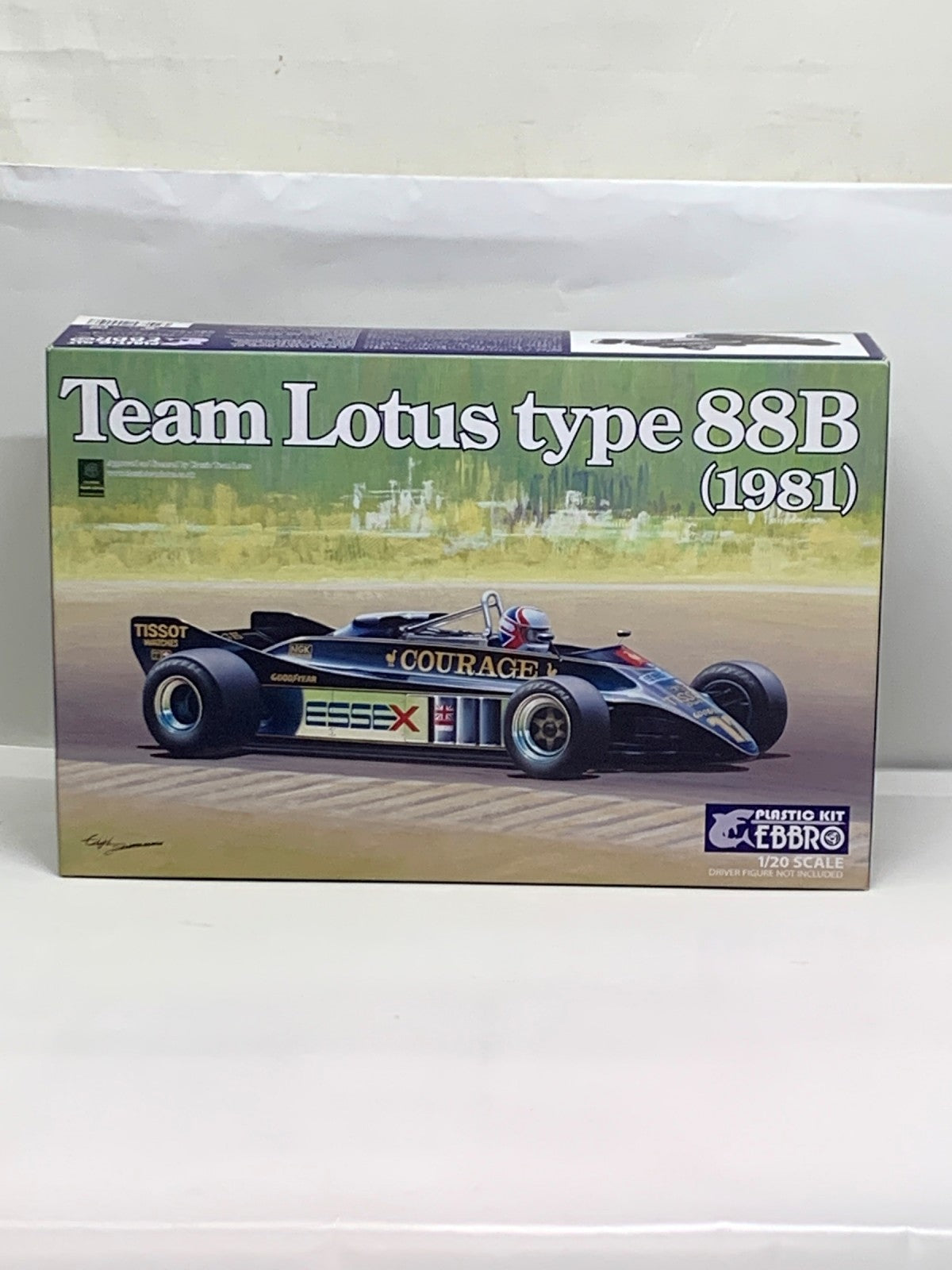 エブロ 010 Team Lotus type 88B 1981 カープラモ・ミニ四駆