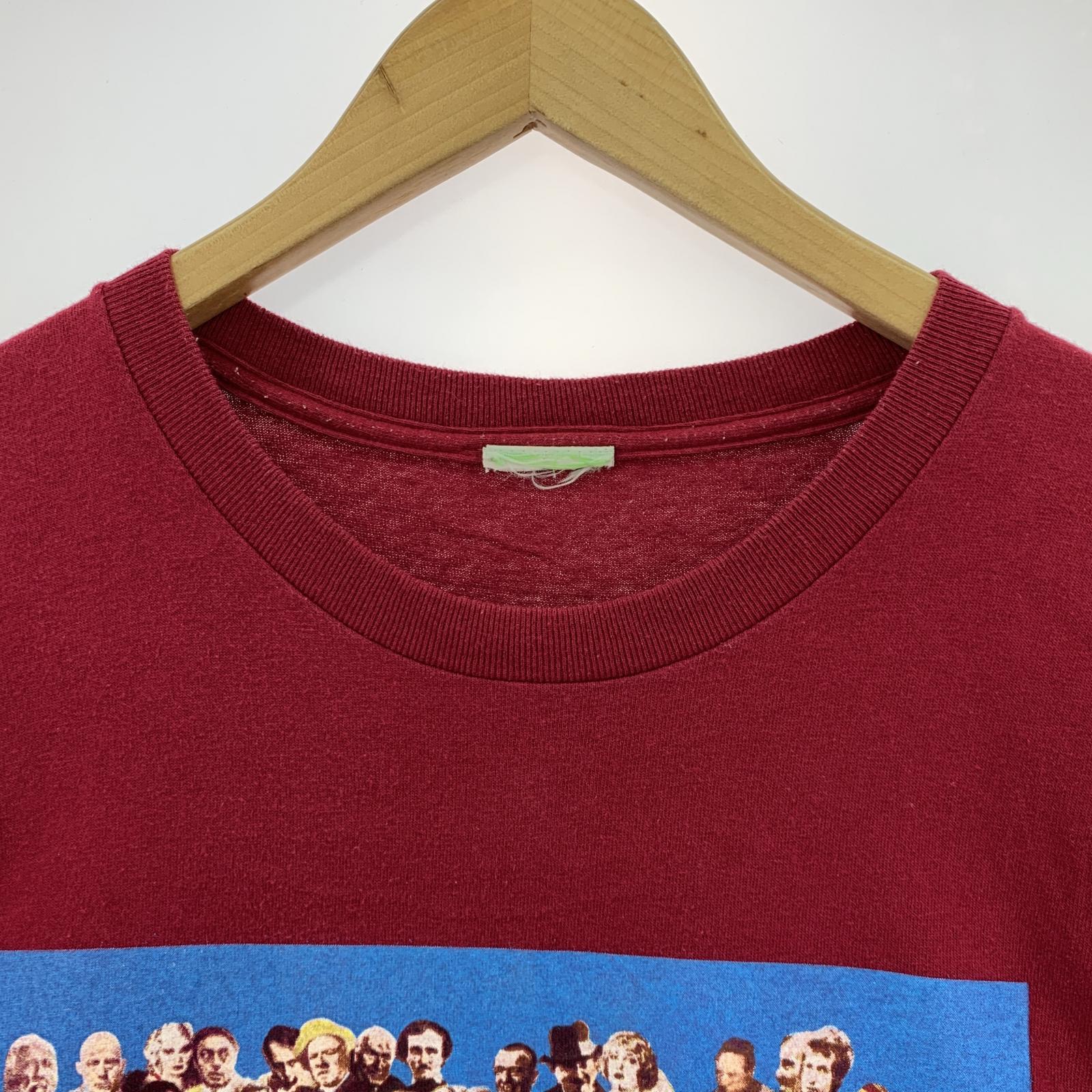 半袖Tシャツ 90s BEATLES LONELY HEARTS バンTee エンジ