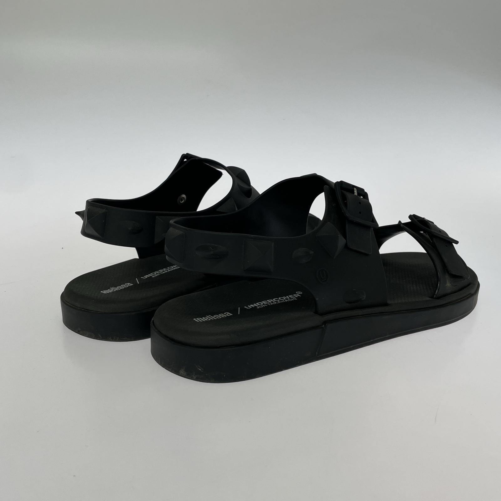 サンダル ×melissa/SPIKES SANDAL/43/ブラック/UC1C4F03 27cm (US9 UK8 1/2 EU44) ブラック