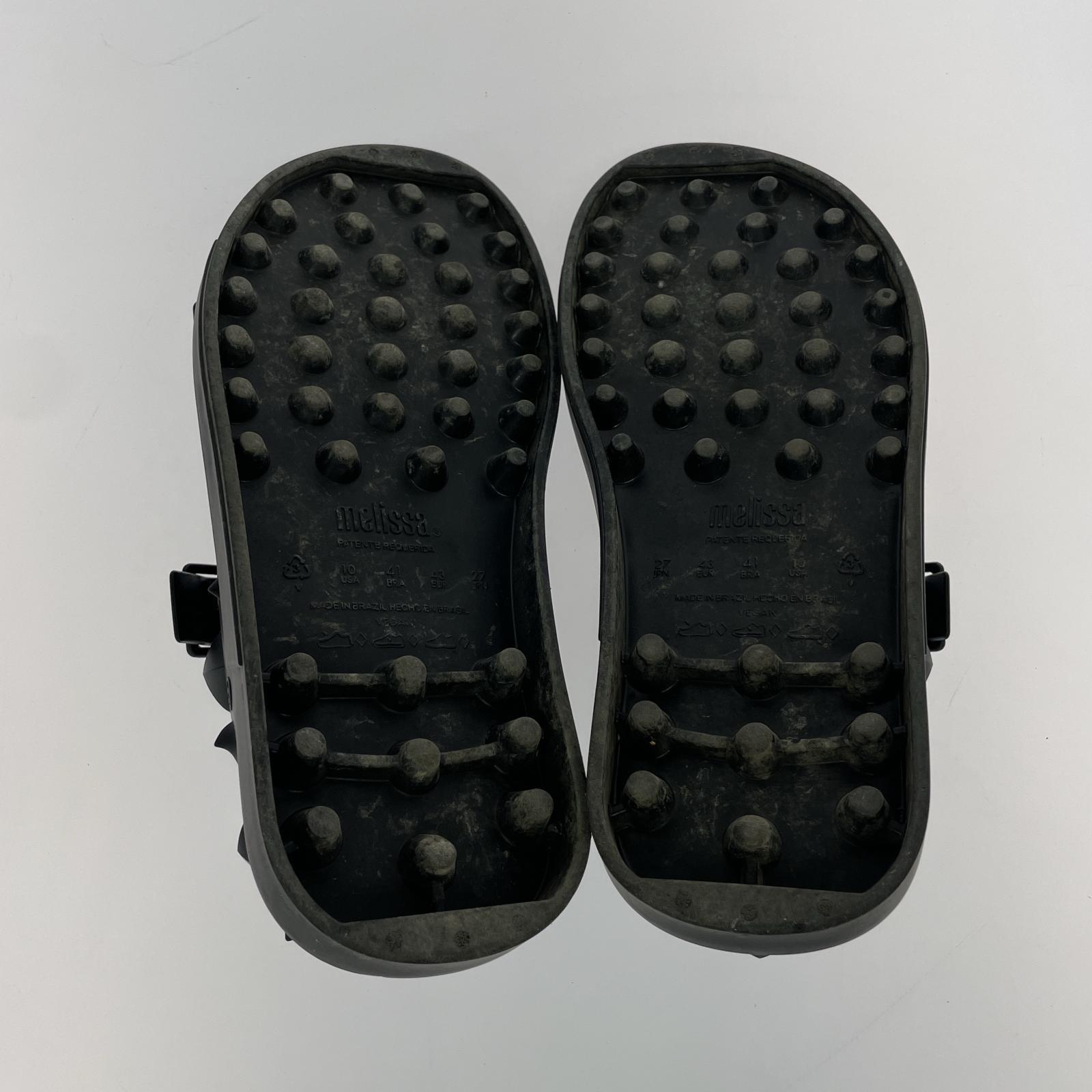 サンダル ×melissa/SPIKES SANDAL/43/ブラック/UC1C4F03 27cm (US9 UK8 1/2 EU44) ブラック
