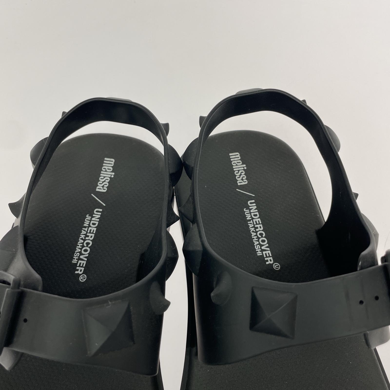 サンダル ×melissa/SPIKES SANDAL/43/ブラック/UC1C4F03 27cm (US9 UK8 1/2 EU44) ブラック